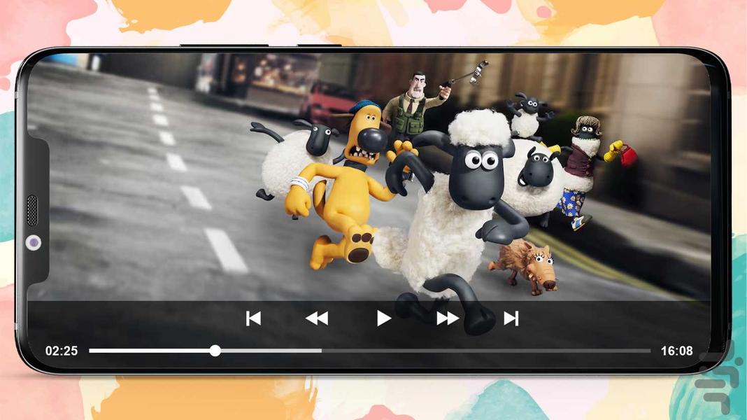 shaun the sheep 1 cartoon offline - Image screenshot of android app