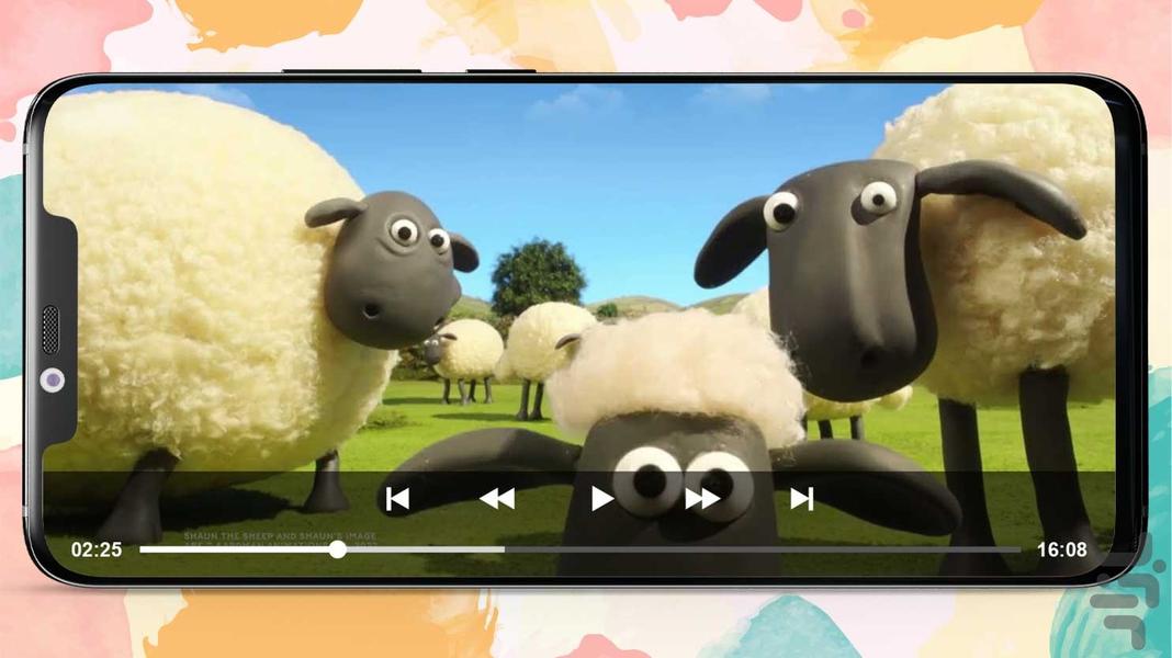 shaun the sheep 4 cartoon offline - Image screenshot of android app