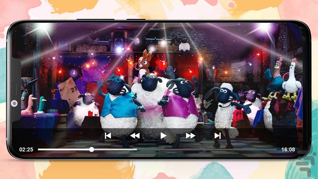 shaun the sheep 6 cartoon offline - Image screenshot of android app