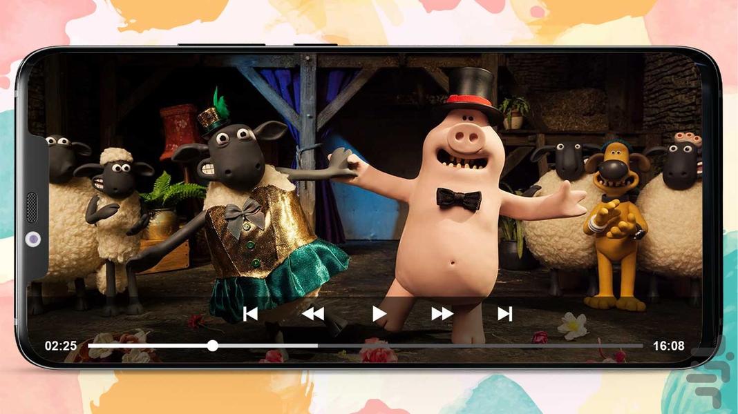 shaun the sheep 7 cartoon offline - Image screenshot of android app