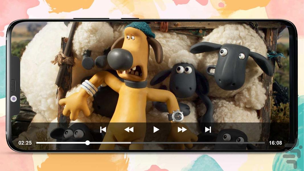 shaun the sheep 7 cartoon offline - Image screenshot of android app