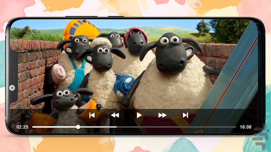 shaun the sheep 8 cartoon offline - Image screenshot of android app