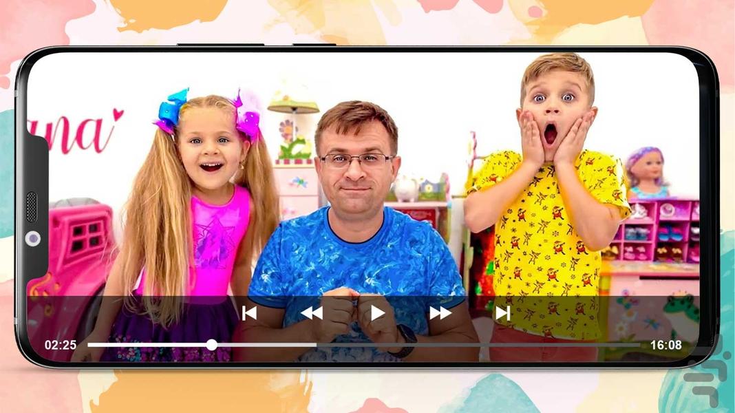 کارتون دیانا و روما ۳ بدون اینترنت - عکس برنامه موبایلی اندروید