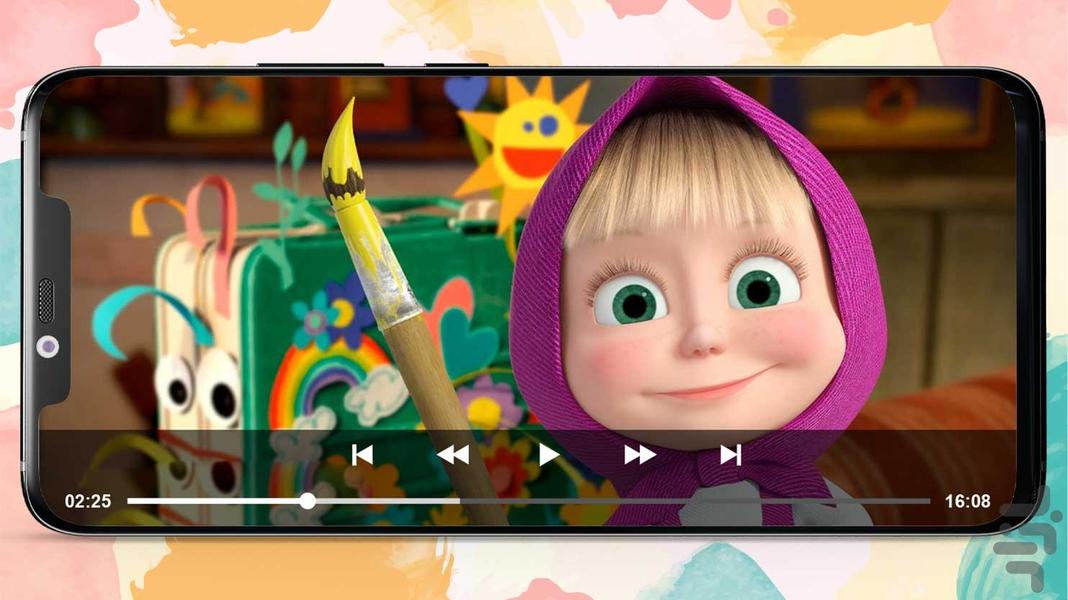 masha and the bear 1 offline cartoon - Image screenshot of android app