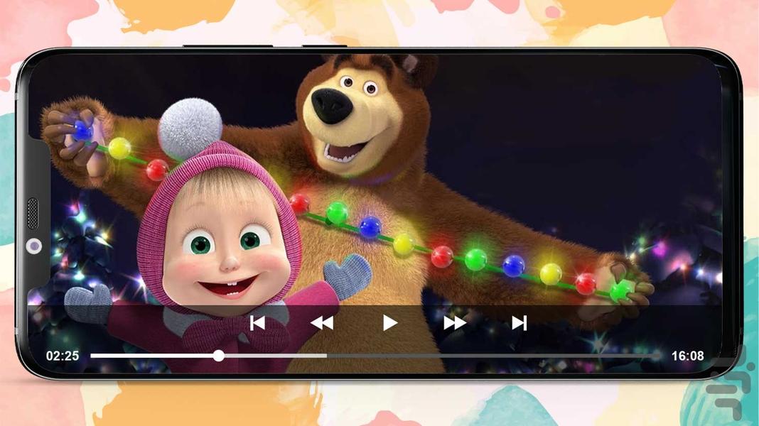 masha and the bear 3 offline cartoon - Image screenshot of android app