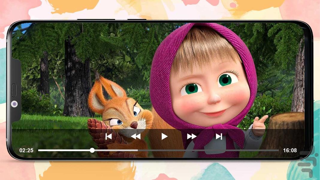 masha and the bear 3 offline cartoon - Image screenshot of android app