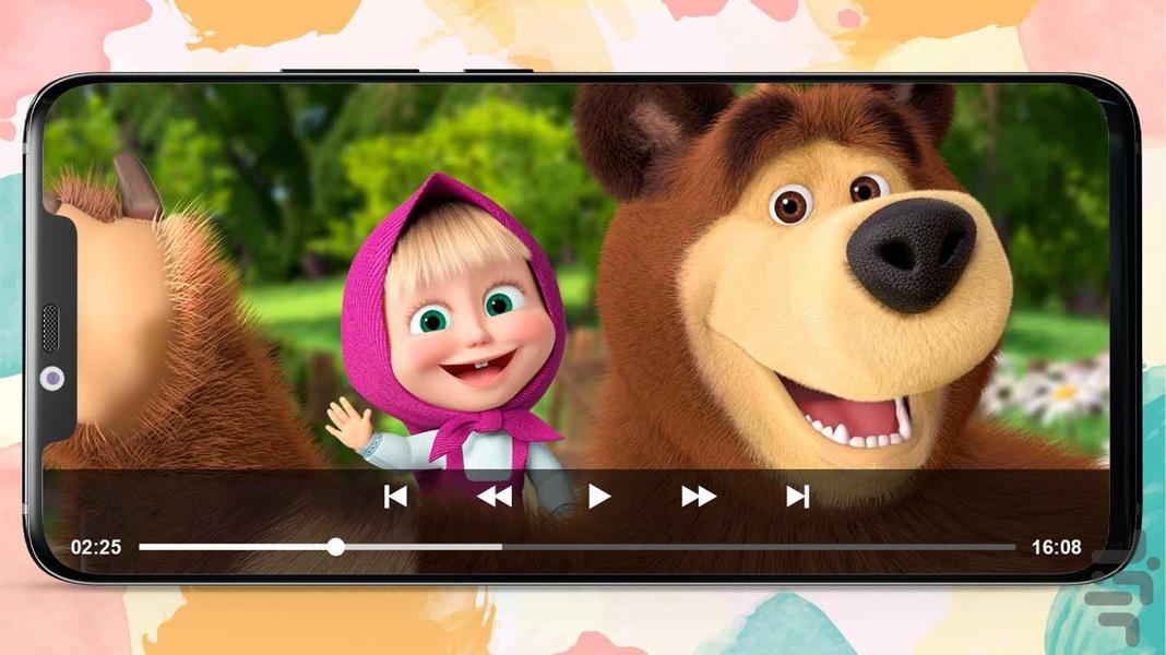 masha and the bear 4 offline cartoon - Image screenshot of android app