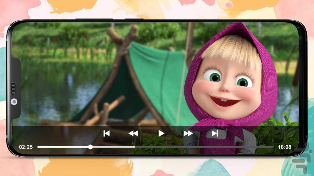 masha and the bear 4 offline cartoon - Image screenshot of android app