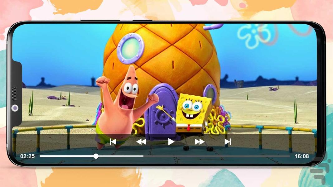 Spongebob ۶ offline Cartoon - عکس برنامه موبایلی اندروید