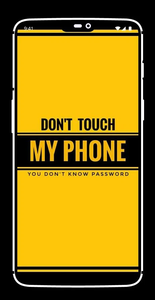 Don't Touch My Phone Wallpaper::Appstore for Android