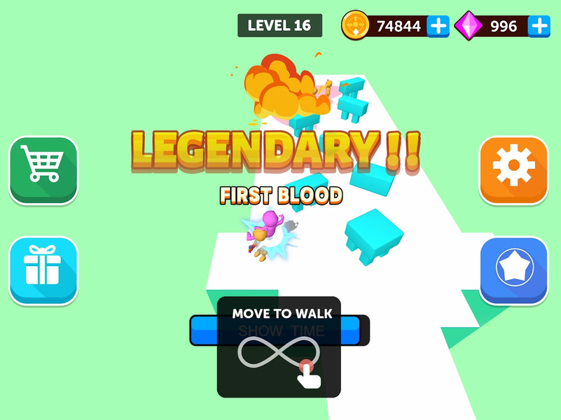 Speeed Dash-Funny Game - عکس بازی موبایلی اندروید