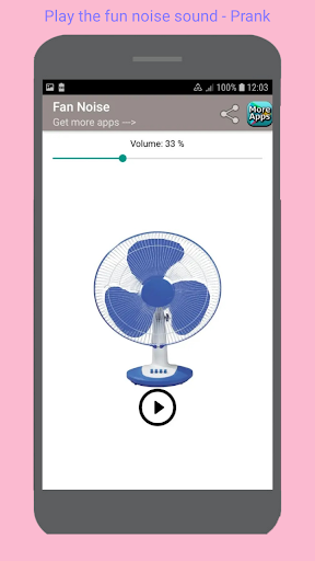 Fan Noise - Image screenshot of android app
