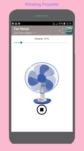 Fan Noise - Image screenshot of android app