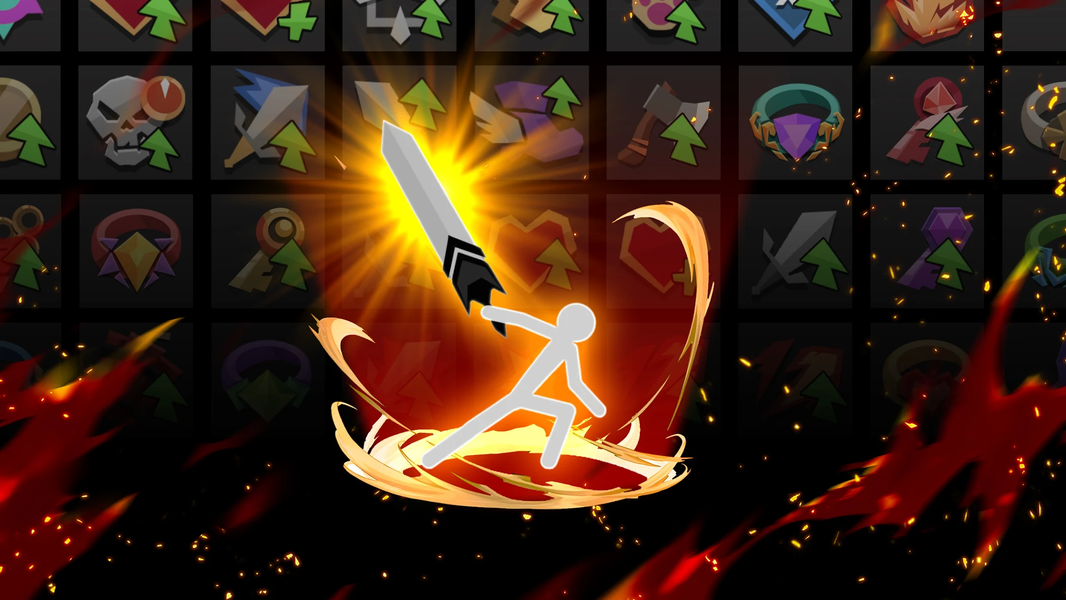 Epic Stickman: Idle RPG War - عکس بازی موبایلی اندروید