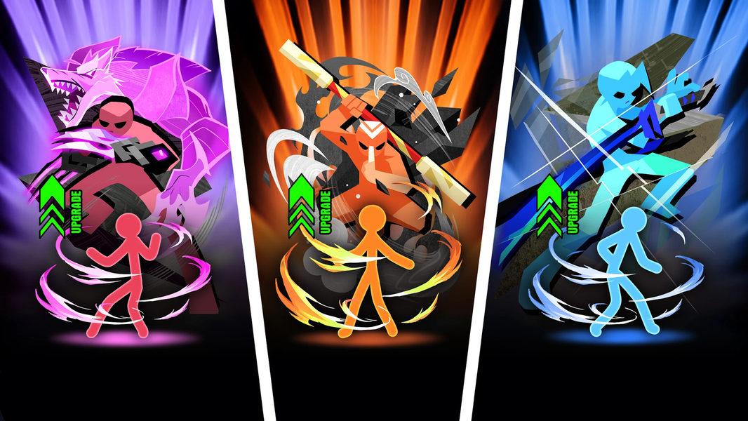 Epic Stickman: Idle RPG War - عکس بازی موبایلی اندروید