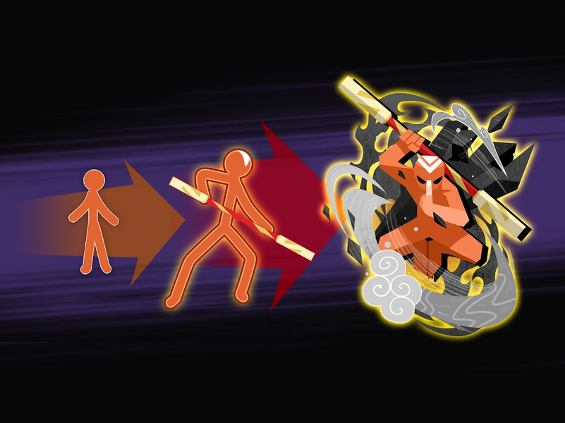 Epic Stickman: Idle RPG War - عکس بازی موبایلی اندروید