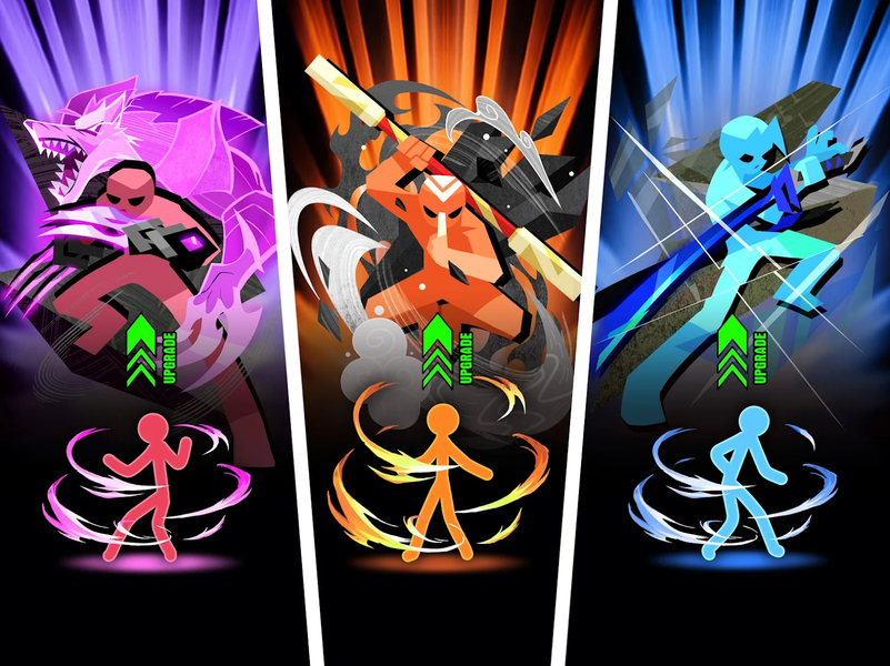 Epic Stickman: Idle RPG War - عکس بازی موبایلی اندروید