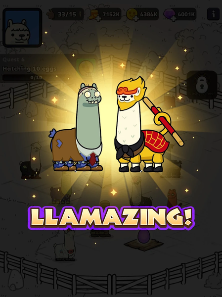 Mutant Llama: IDLE Breed Games - عکس بازی موبایلی اندروید