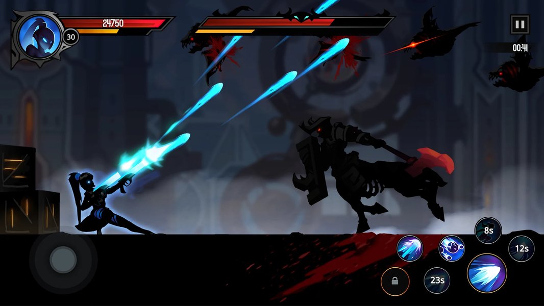 Shadow Knight: Ninja Fighting - عکس بازی موبایلی اندروید