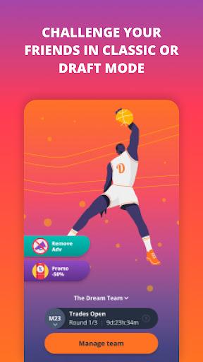 Dunkest - NBA Fantasy - Gameplay image of android game