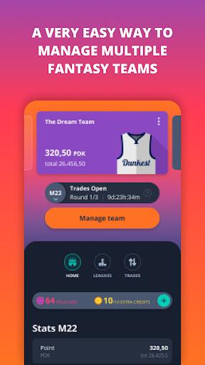 Dunkest - NBA Fantasy - عکس بازی موبایلی اندروید