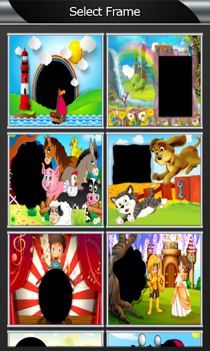 Cartoon Photo Frames - عکس برنامه موبایلی اندروید