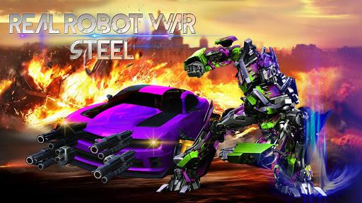 Real Robot War Steel - Gameplay image of android game