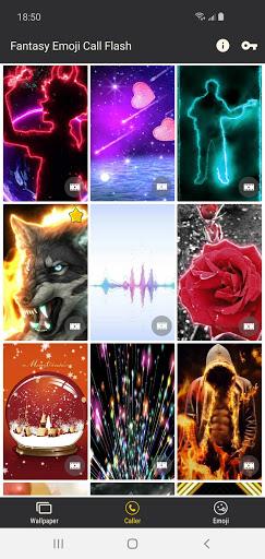 Fantasy Emoji Caller - Image screenshot of android app