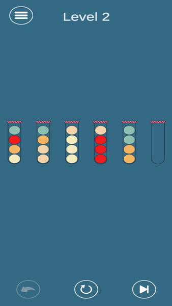 ball sort games:color puzzles - Gameplay image of android game