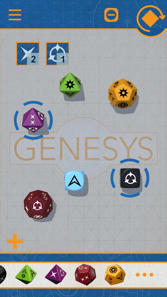 Genesys Dice - Image screenshot of android app