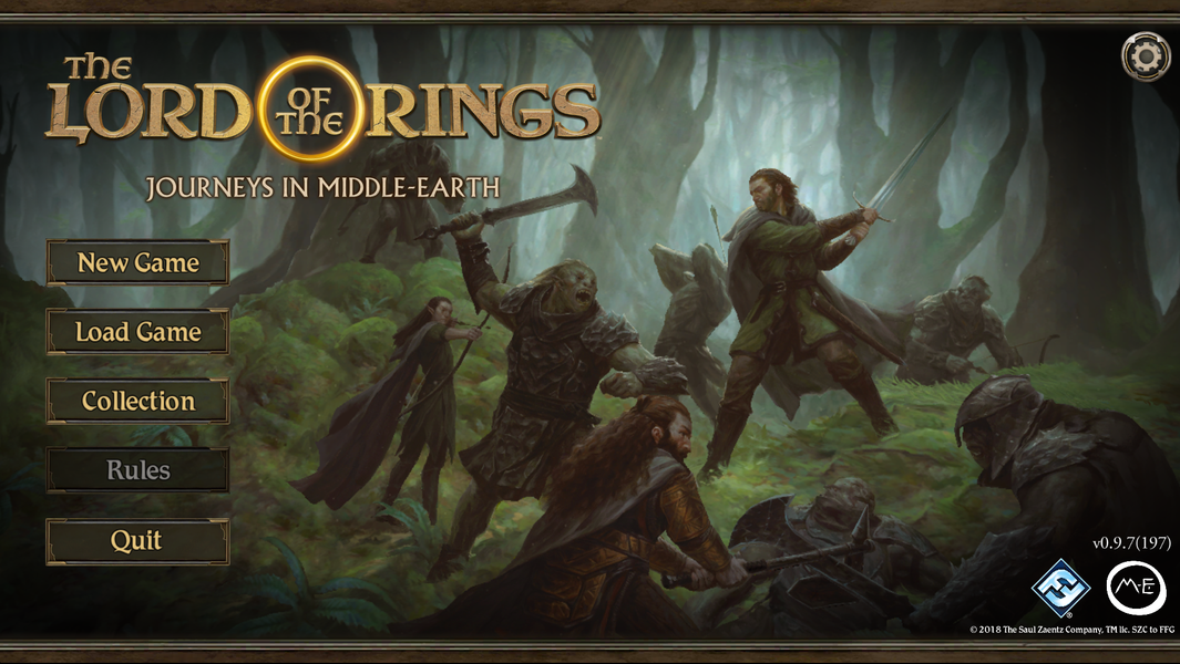 Journeys in Middle-earth - Gameplay image of android game