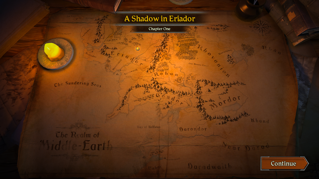 Journeys in Middle-earth - Gameplay image of android game