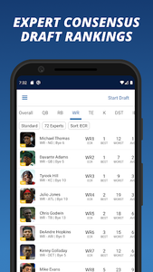 Fantasy Football Draft Wizard for Android - Free App Download