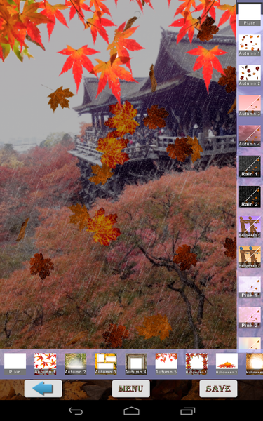 Aki Camera -Autumn & halloween - Image screenshot of android app