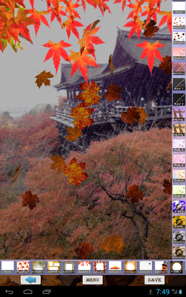 Aki Camera -Autumn & halloween - Image screenshot of android app