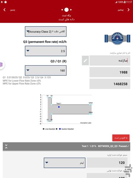 اپليكيشن تست كنتور آب FAP - عکس برنامه موبایلی اندروید