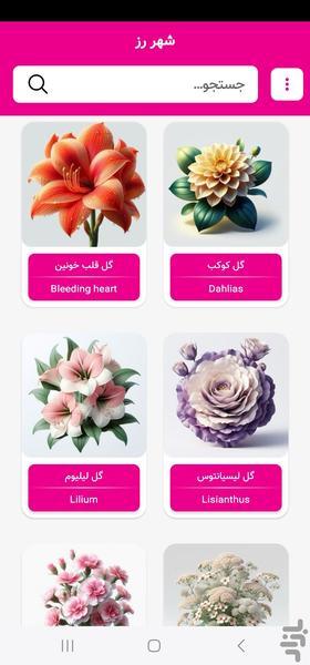 Rose Town | Snapp Flowers - عکس برنامه موبایلی اندروید