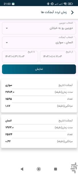 فراهوش - عکس برنامه موبایلی اندروید
