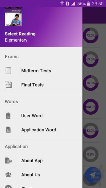 Reading Select - Image screenshot of android app