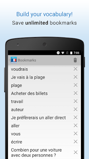 French Dictionary & Thesaurus - عکس برنامه موبایلی اندروید