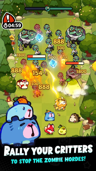 Clash of Critters - Gameplay image of android game