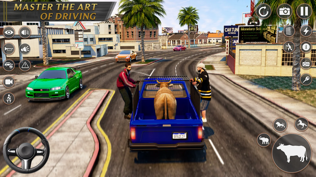 Farm Animals Transport Games - عکس بازی موبایلی اندروید