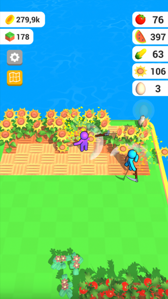 Farm Life 3D RPG - idle game ! - Gameplay image of android game