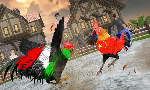 Farm Rooster Fighting Chicks 2 - Gameplay image of android game