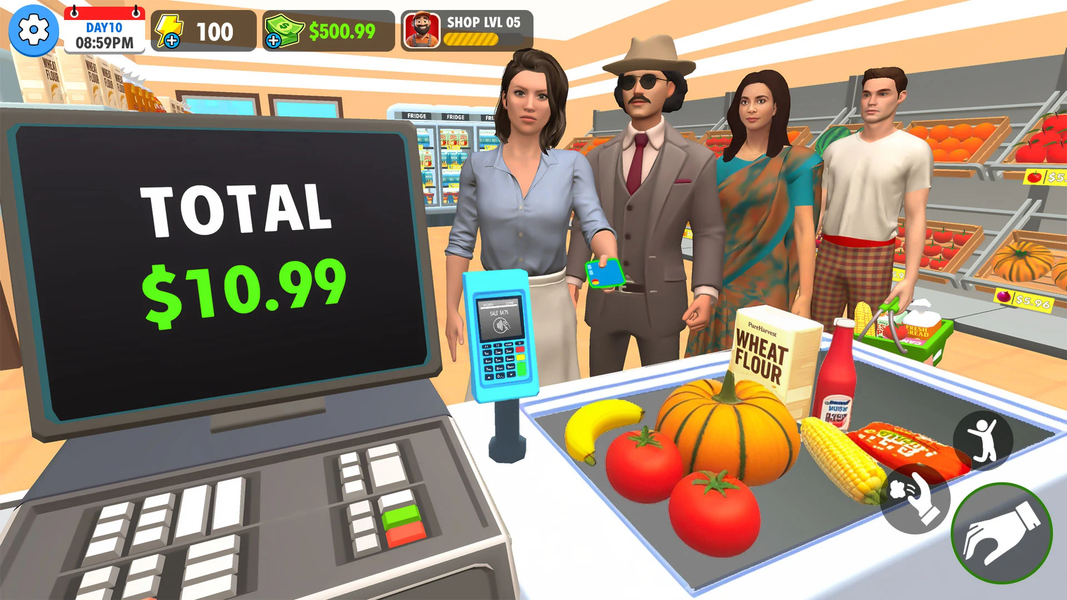 Farm Supermarket Simulator - Gameplay image of android game