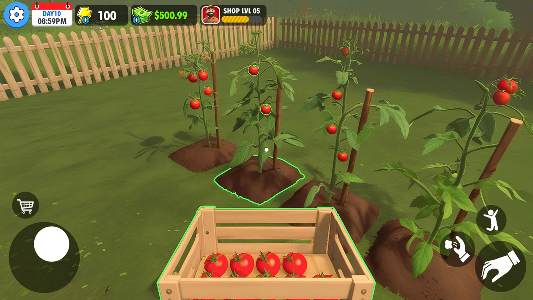 Farm Supermarket Simulator - Gameplay image of android game
