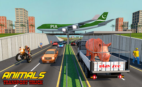 Farm Animals Transport Truck - عکس بازی موبایلی اندروید
