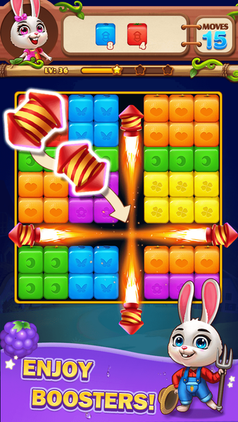 Farm Fruit Block Fever - Gameplay image of android game