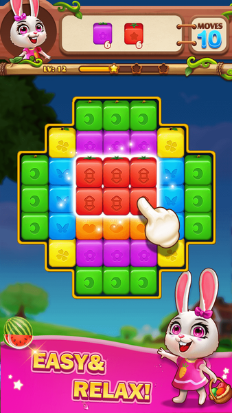 Farm Fruit Block Fever - Gameplay image of android game