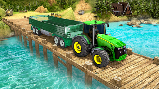Tractor Driving Tractor Game - عکس بازی موبایلی اندروید